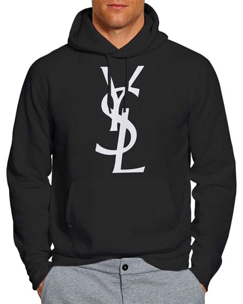 ysl pullover männer|YSL knitted hoodie.